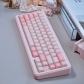8 Items 104+60 Keycaps Set PBT Dye-subbed + PC Semi-transparent Cherry Profile for Mechanical Keyboard Sea Salt Soda Water